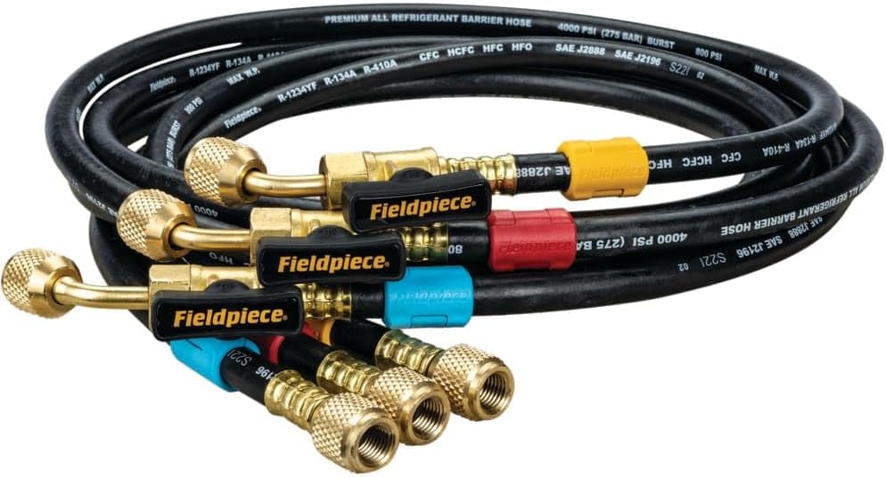Fieldpiece HR3B Refrigerant Hose Set