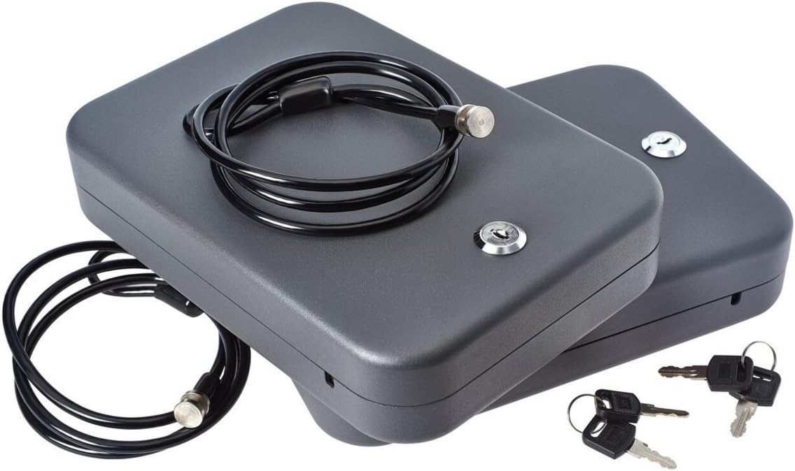 SnapSafe Portable Lock Box for Guns and Valuables