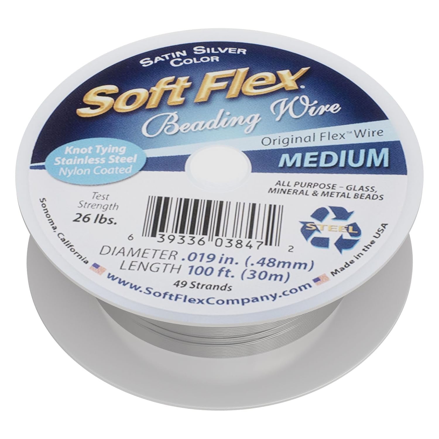 Soft Flex 49 Strand Beading Wire